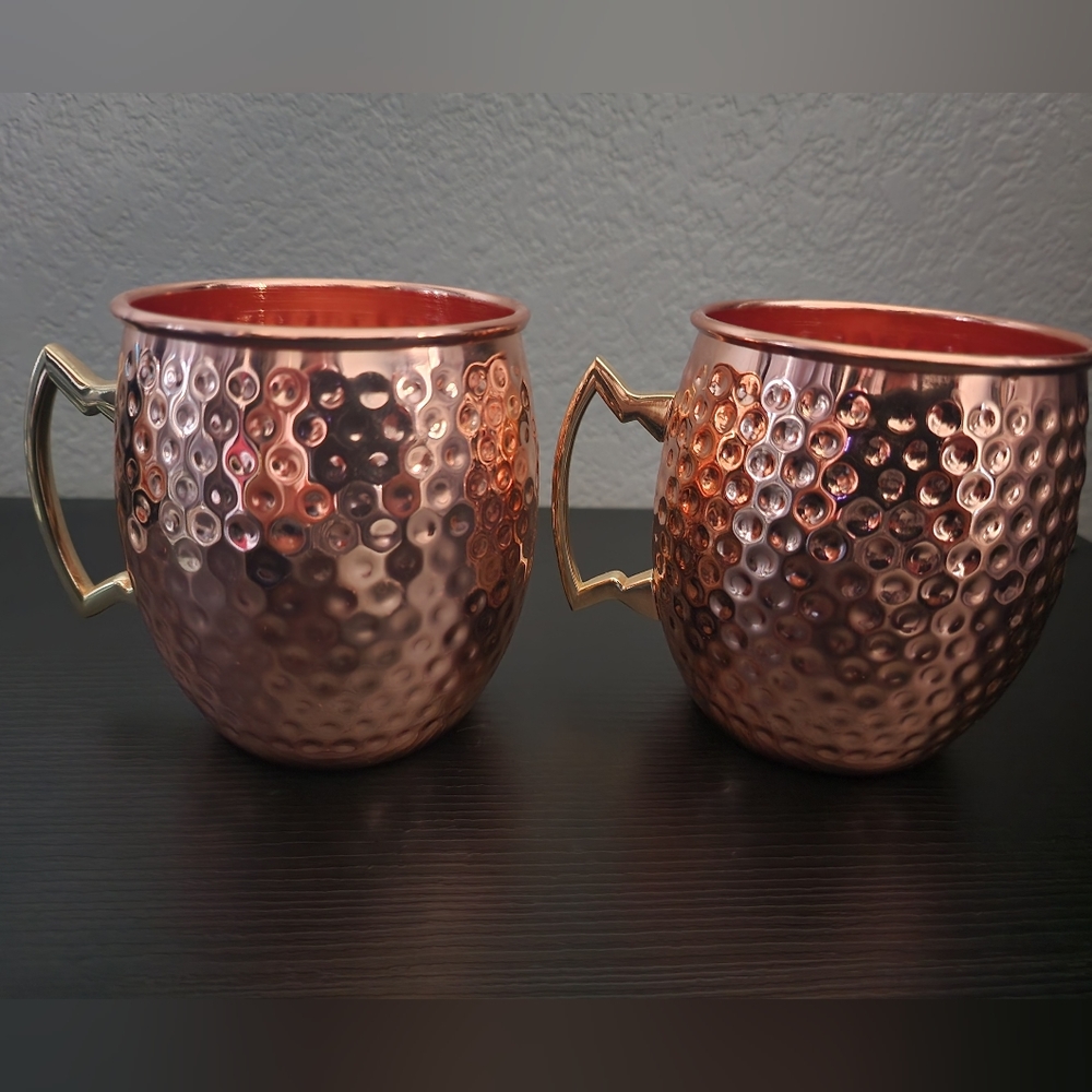Set of 2 Kangaroo Moscow mule mugs